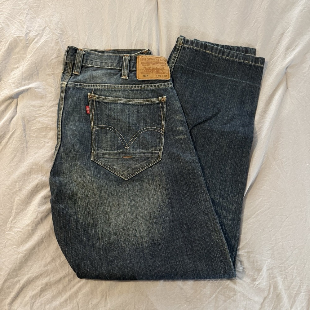 Levi's 514 Straight Fit Men's Jeans Size 40x32‎
